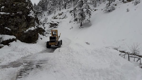 Muğla'da 960 Km Yolda Kar Mücadele Verildi 2 Büyükşehir 960 Km Yolda Kar Mücadelesi Verdi 7