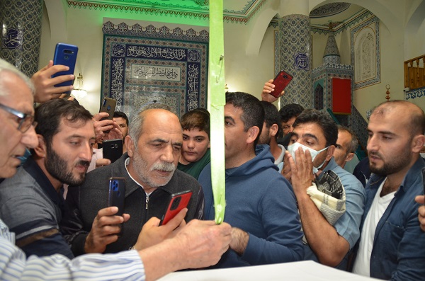 Bodrum'da Ziyarete Açılan Sakal-I Şerif Yoğun Ilgi Gördü 17 DSC 3182