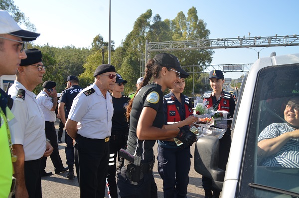 Jandarma Genel Komutan Yardımcısı Bodrum'da Denetimlere Katıldı 10 DSC 59051111