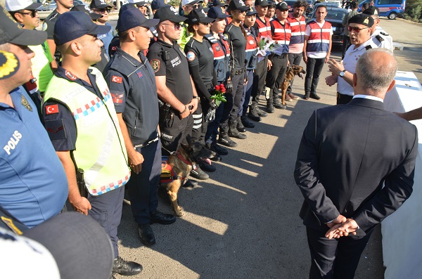 Jandarma Genel Komutan Yardımcısı Bodrum'da Denetimlere Katıldı 7 DSC 5970