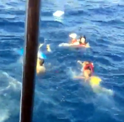 Bodrum'da Kaçaklari Ölümden Tur Teknesi̇ Kurtardi 3 IMG 20180730 WA0015