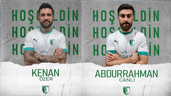Bodrumspor Kenan Özer Ve Abdurrahman Canlı Ile Sözleşme Imzaladı 15 08 Nisan 19 haziran 14 AA 28377118 1
