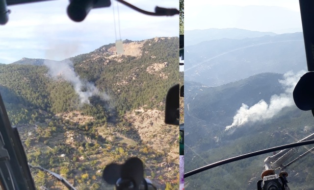 Milas'ta Orman Yangını Hava Ve Karadan Müdahale Ediliyor 15 091120211206540900483 3