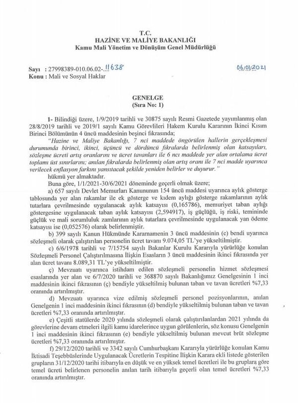 Hazine Ve Maliye Bakanlığı Beklenen Genelgeyi Yayınladı: Memur Ve Işçilerin Hakları Açıklandı 1 0x0 son dakika haberi hazine ve maliye bakanligi beklenen genelgeyi yayinladi memur ve iscilerin haklari aciklandi 1609943242193.jpeg