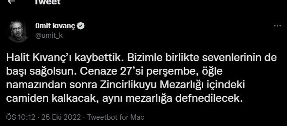 Usta Sunucu Halit Kıvanç Hayatını Kaybetti 1 0x0 usta sunucu halit kivanc hayatini kaybetti 1666726029699