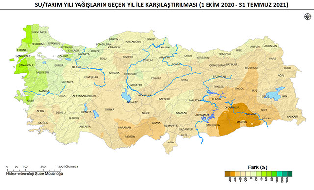 Yağışlarda Son 60 Yılın En Düşük Seviyesi 2 170820210946254903421