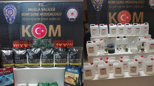 Muğla'da Sahte Içki, Gümrük Kaçağı Ürün Ve Tarihi Eser Operasyonu 14 20201207 142112