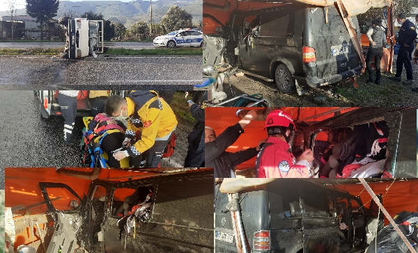 İki Aracın Çarpıştığı Trafik Kazasında 4 Kişi Yaralandı 18 20210212 233909