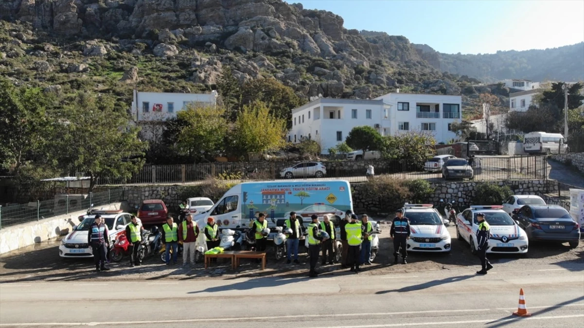 bodrum da motosiklet suruculerine reflektif y 16673444 amp