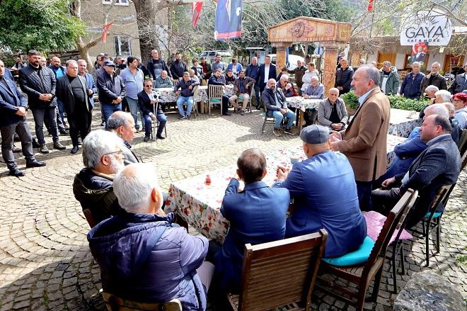 SAATCI’YA PARTİLERÜSTÜ İLGİ!.. 2 FETHIYE BEHCET SAATCI 2