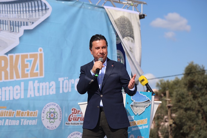 BÜYÜKŞEHİRİN GÜCÜ MİLAS’TA HİSSEDİLECEK 4 Milas Kultur Merkezi Temel Atma Toreni2