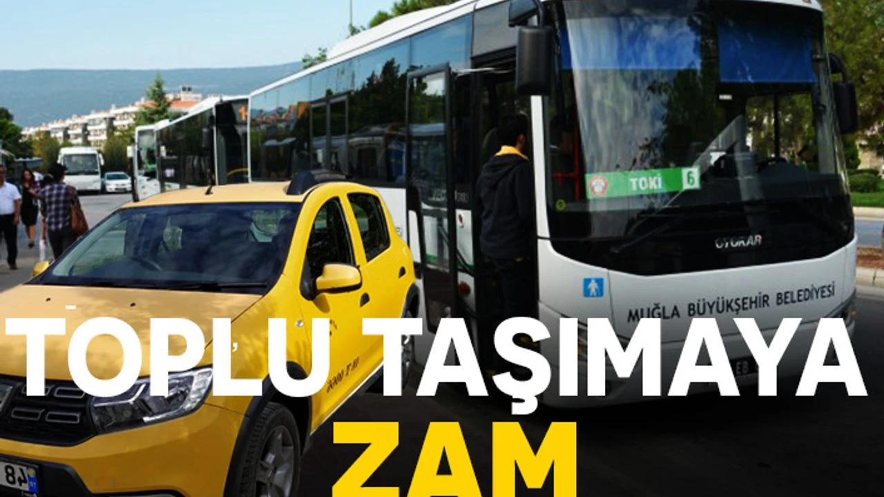 Muğla genelinde toplu taşımaya zam yapıldı 15 mugla da toplu tasima ve taksi ucretlerine zam geldi h66468 385bc