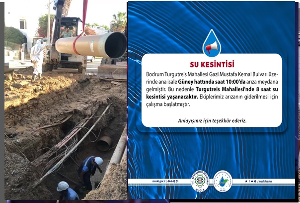 Turgutreis'te 8 saat su kesintisi yaşanacak 1 Engelsiz Plajlarda Deniz Keyfi 2 2
