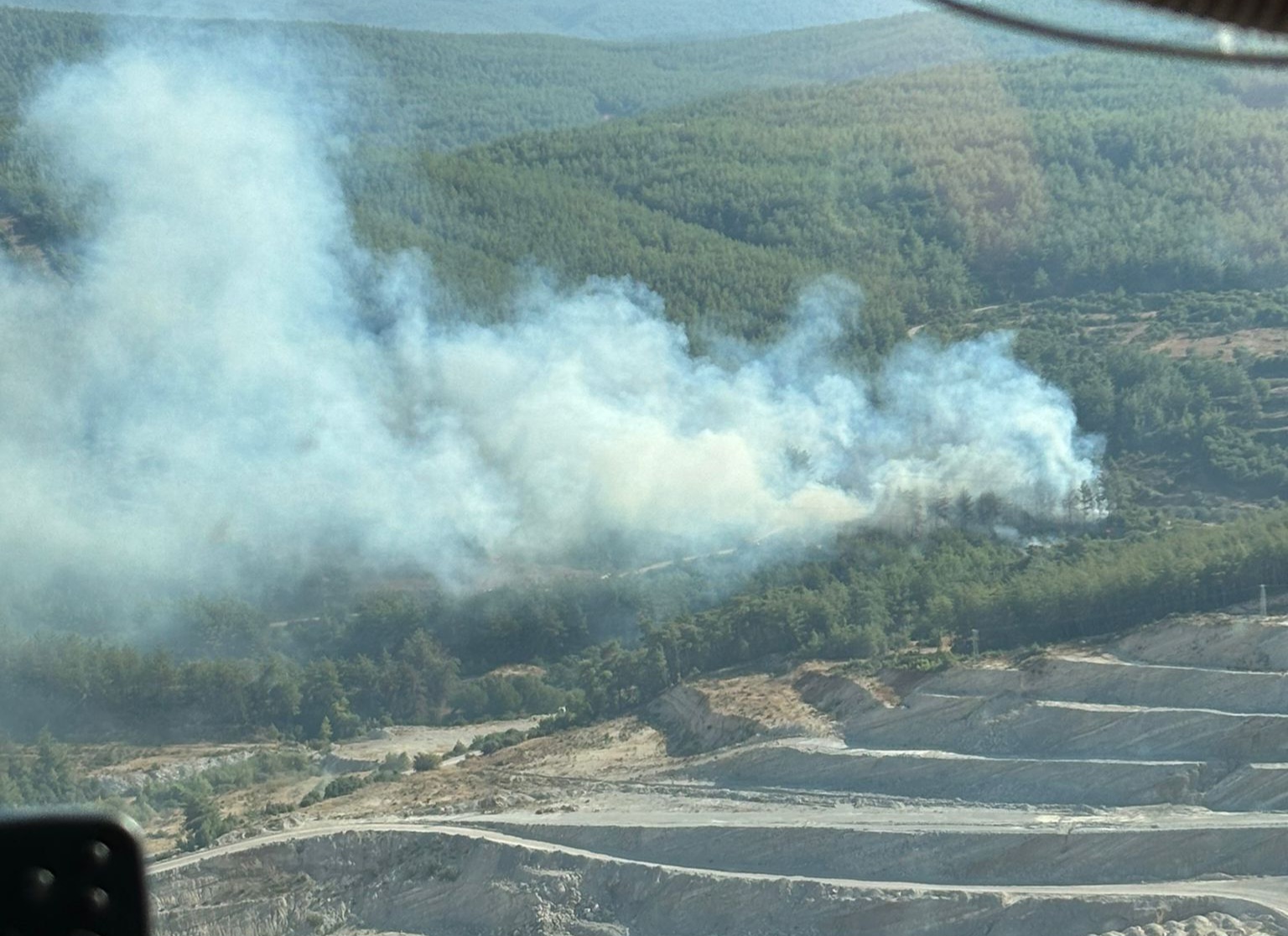 Milas'taki Orman Yangını Kontrol Altına Alındı 6 IMG 20240729 WA0041