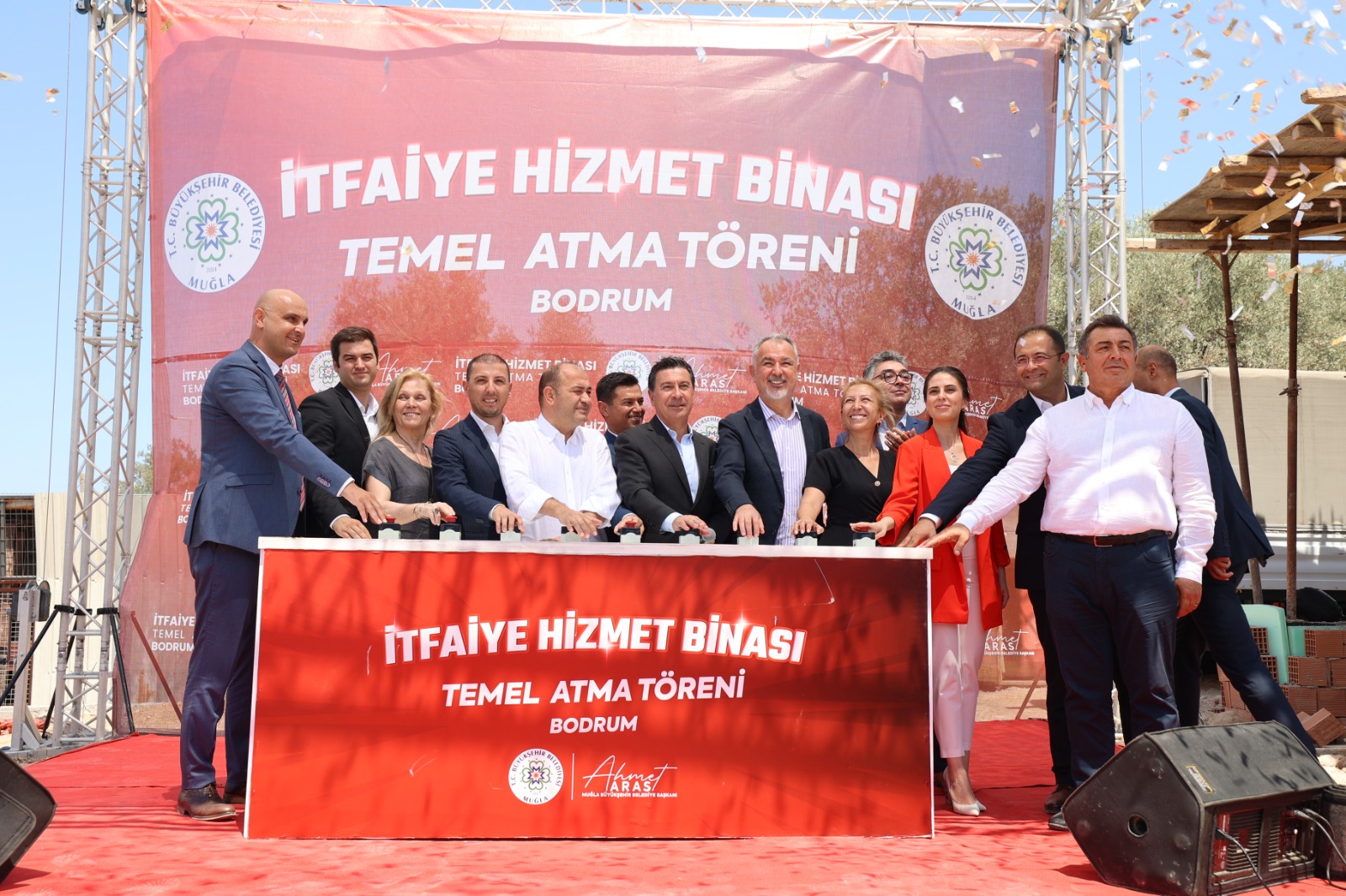 Bodrum Itfaiye Hizmet Binasinin Temeli Atildi 2