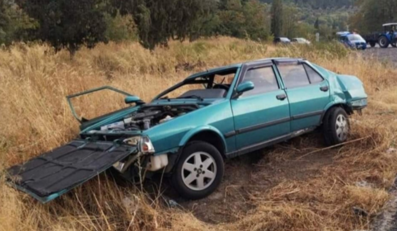 Kayganlaşan yolda kaza 1 ölü 4 yaralı 20 SIPAY BODRUM FK 1 21