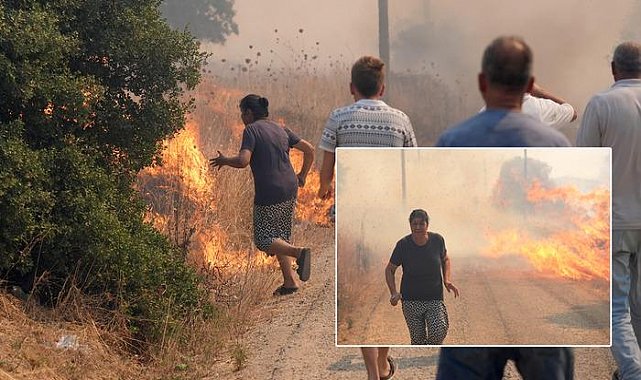 AFAD, Yangınlar Nedeniyle 5 Bin 381 Vatandaşı Tahliye Etti 19 izmir de orman yangini panige yol acti 1630 kisi tahliye edildi 626