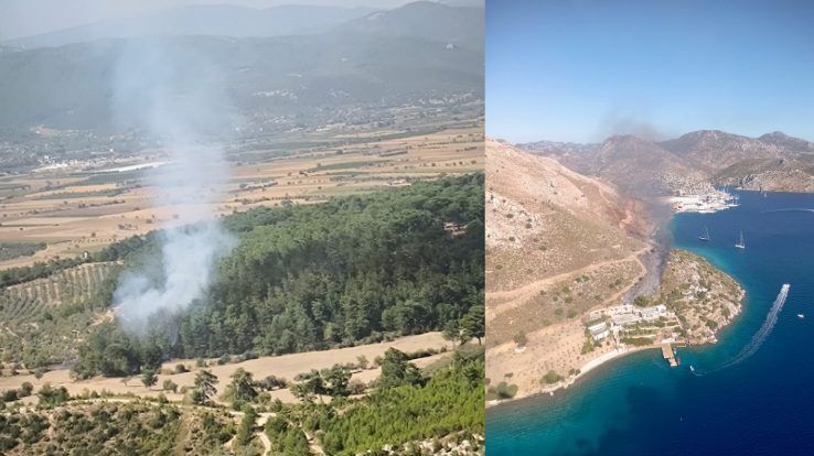 Yatağan ve Marmaris orman yangını söndürüldü 16 images 5 3
