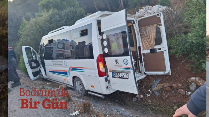 Milas seferini yapan yolcu minibüsü devrildi 8 kişi yaralandı 1 4e250fd8 aee6 4a78 9301 fb79282ffa10