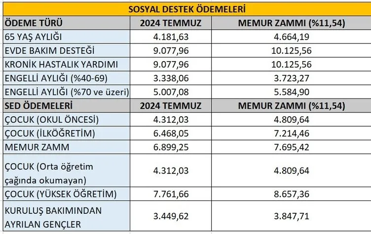 Zamlı maaşlar belli oldu 5 0x0 memur emekli zammi son dakika 6 aylik fark belli oldu iste 2025 yili memur zammi ve emekliye zam orani 1735889078600