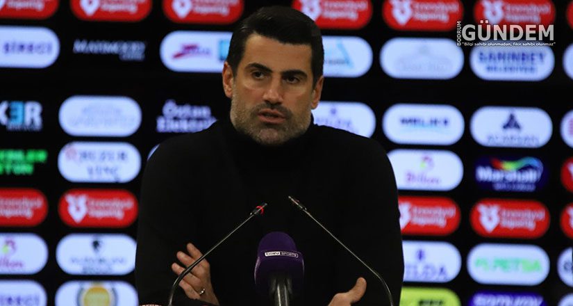Volkan Demirel Bizim kafamizda tamamen kazanmak vardi