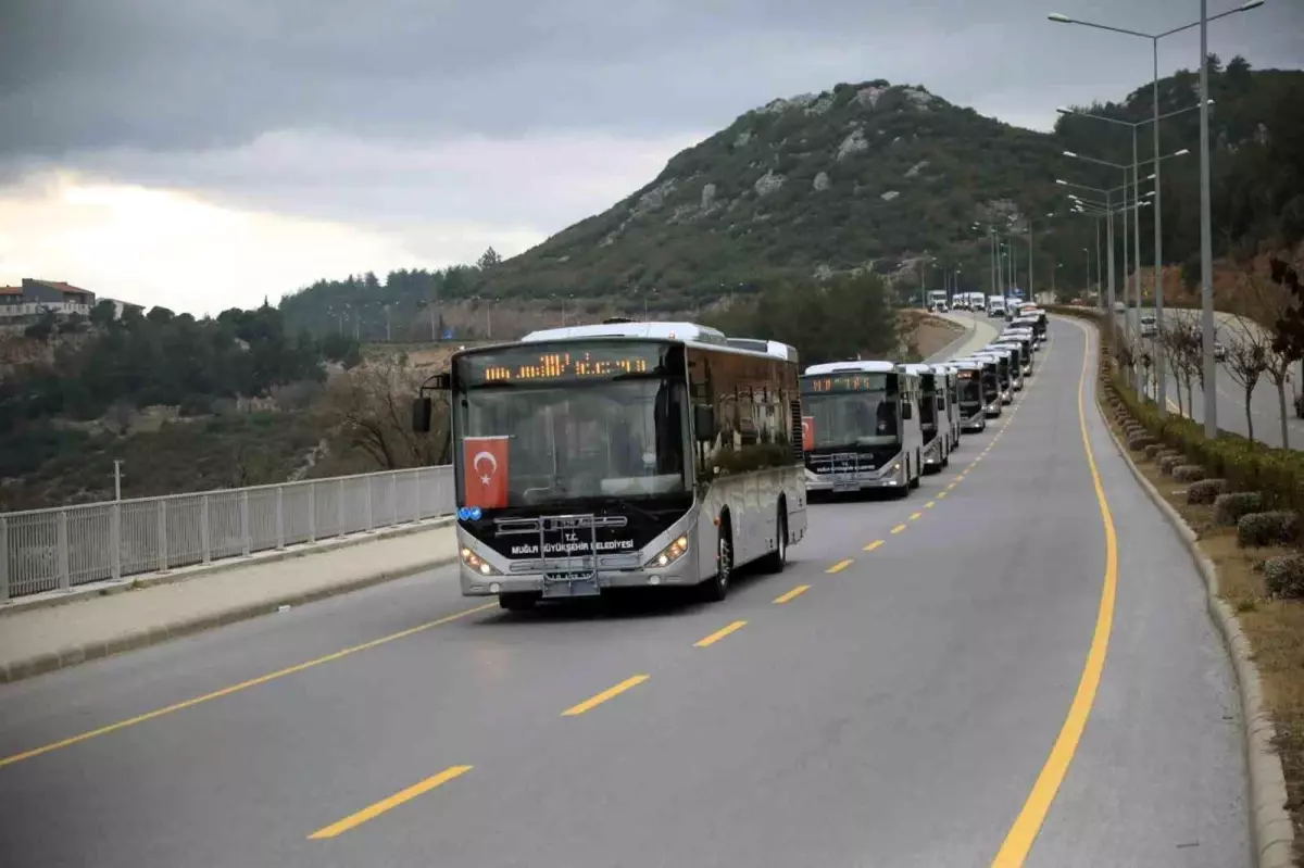 Büyükşehir Belediyesi 35 Yeni Otobüs Ekledi 6 mugla buyuksehir belediyesi filosuna 35 yeni 18230347 amp