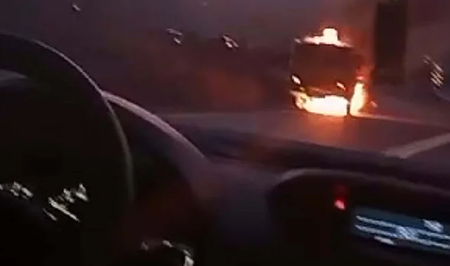 Mazot yüklü tanker alev alev yandı 12 mugla39da mazot yuklu tanker alev alev yandi