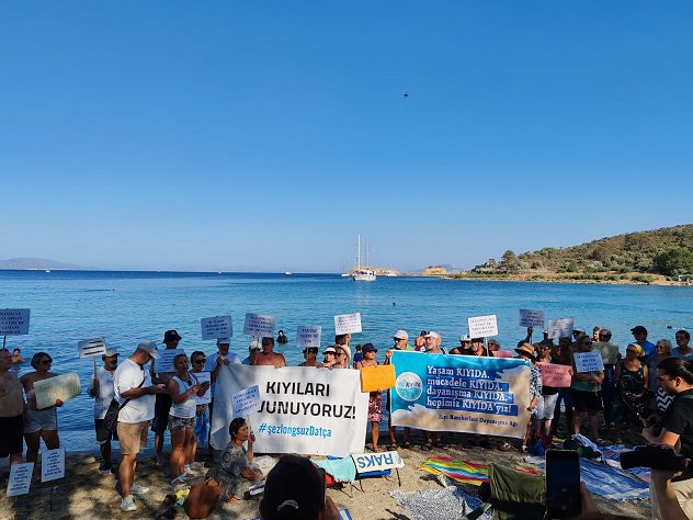 Muğla Dört Bir Yandan İşgal Altında 2 Datca Sezlongsuz Datca