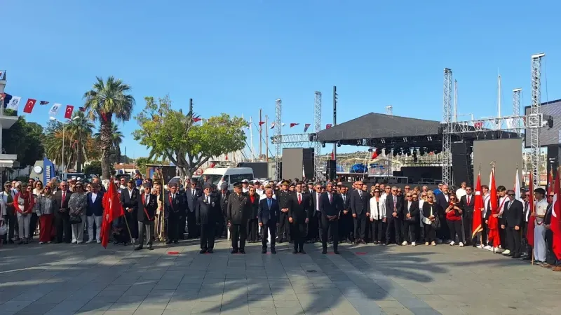Bodrum’da 19 Mayıs Coşkusu Resmî Tören ile Başladı 2 19 mayis resmi 2