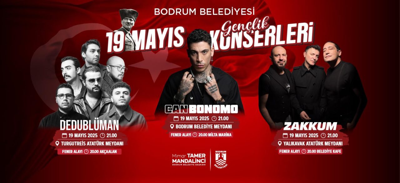 Bodrum'da 19 Mayıs'ta konserler düzenlenecek 16 237 1747033830.2566 scaled