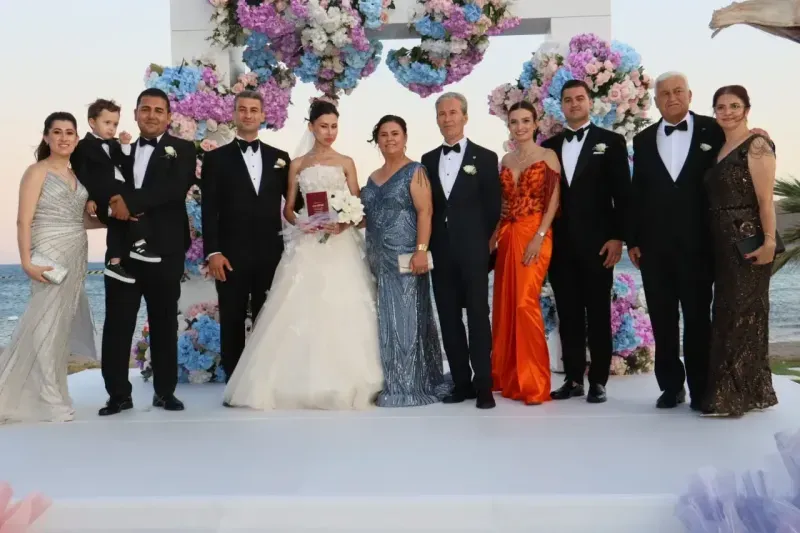 Tanju & Fulya çiftine görkemli düğün töreni 17 tanju mandalinci dugun 10