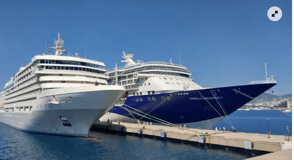 Bodrum'a iki kruvaziyerle 2 bin 406 yolcu geldi 15 8565856589