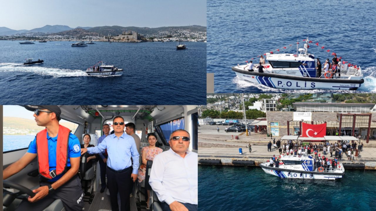 Şehit Komiser Ekrem Uyar kontrol botu hizmet vermeye başladı. 19 bodrum belediyesi torbada deniz dibi temizligi 1 3 scaled