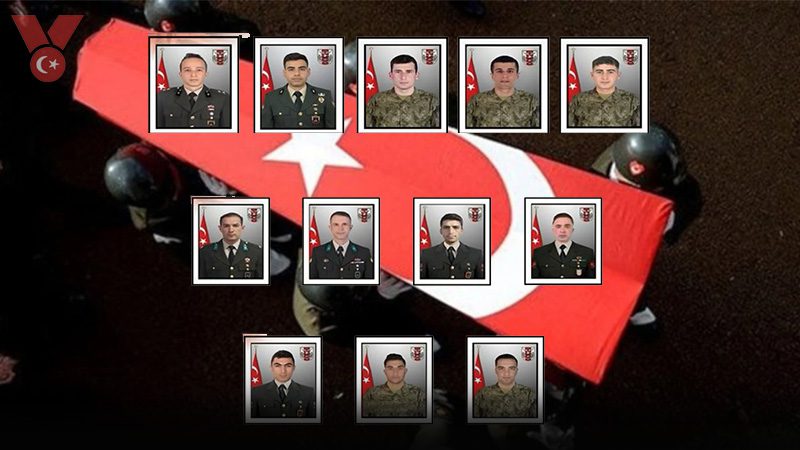 MSB olayın nasıl gerçekleştiğine dair ayrıntıları paylaştı: 10 sehit one