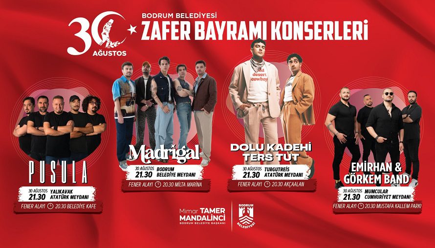 Dört Bir Yanda Zafer Coşkusu Yaşanacak 2 bodrum belediyesi bodrum zafer bayramina hazirlaniyor 11