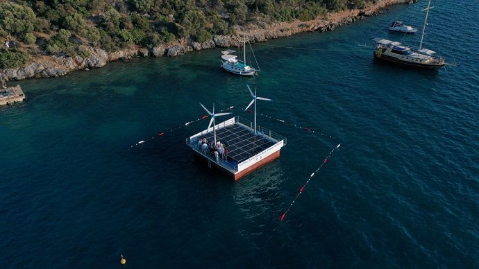 Yüzer Deniz Suyu Arıtma Platformu Tanıtıldı 10 bodrum belediyesi yenilikci projeler uretmeye devam ediyor 19