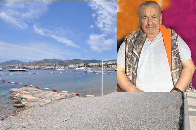 Mayk Hüseyin Karen kurtarılamadı 14 sezon basinda pasatarlasi sahilinde denize konulan dev kayrak taslari kaldirildi IHA 20150625AW461084 2 t