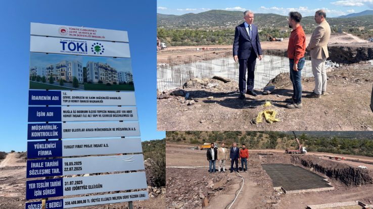 Bodrum TOKİ konutlarının yapımına başlandı 17 images 11