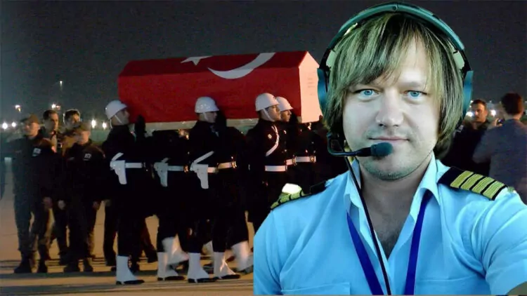 Pilot Bahar'ın naaşı Türkiye'ye getirildi 17 895658565856589