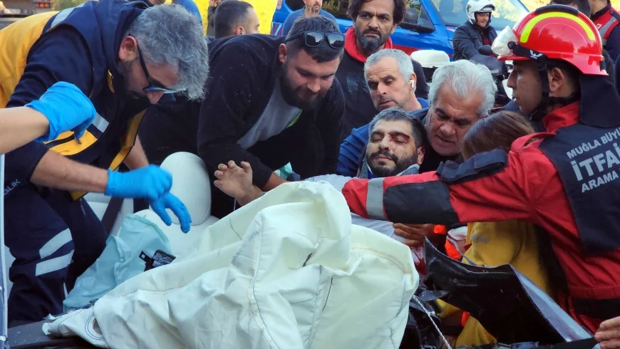Bodrum Torba–Türkbükü yolunda feci kaza 4