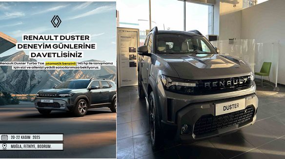 Renault, Yeni Nesil Duster'ı 20-22 Kasım 2025'te Muğla Bodrum ve Fethiye'de Tanıtıyor 16 infoGraphic 876f43dac396968a5a74612467d2bc8b 1