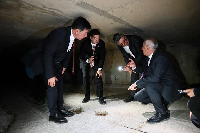 Muski İçme Suyu Depolama tesislerinde incelemelerde bulundular 4 589309491 18540054304021525 7690593295217487010 n