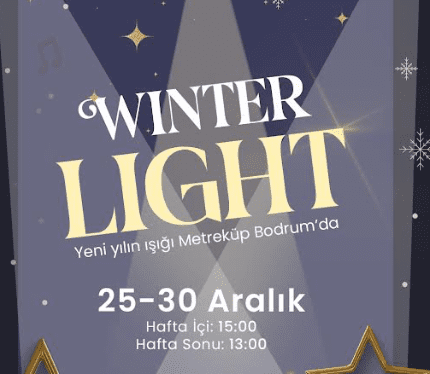 Metreküp Bodrum’da Yeni Yılın Işığı Winter Light Başlıyor! 5 59856585658