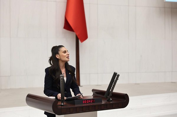 “Emekçiler alın teriyle büyüttüğü pastadan kırıntı değil hakkını istiyor” 2 Gizem Ozcan Kursu
