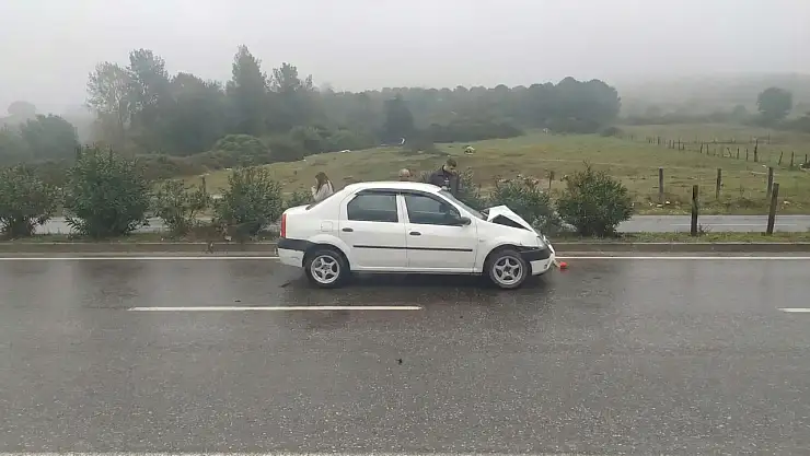 Yağışlı hava kazaya neden oldu 7 milas bodrum karayolu nda