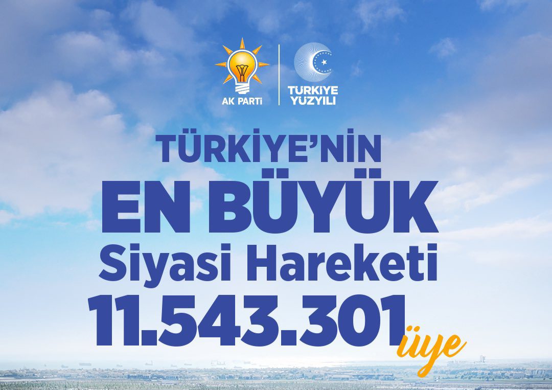 AK Parti’nin Üye Sayısı 11 Milyon 543 Bini Aştı. 19 20260102 191227