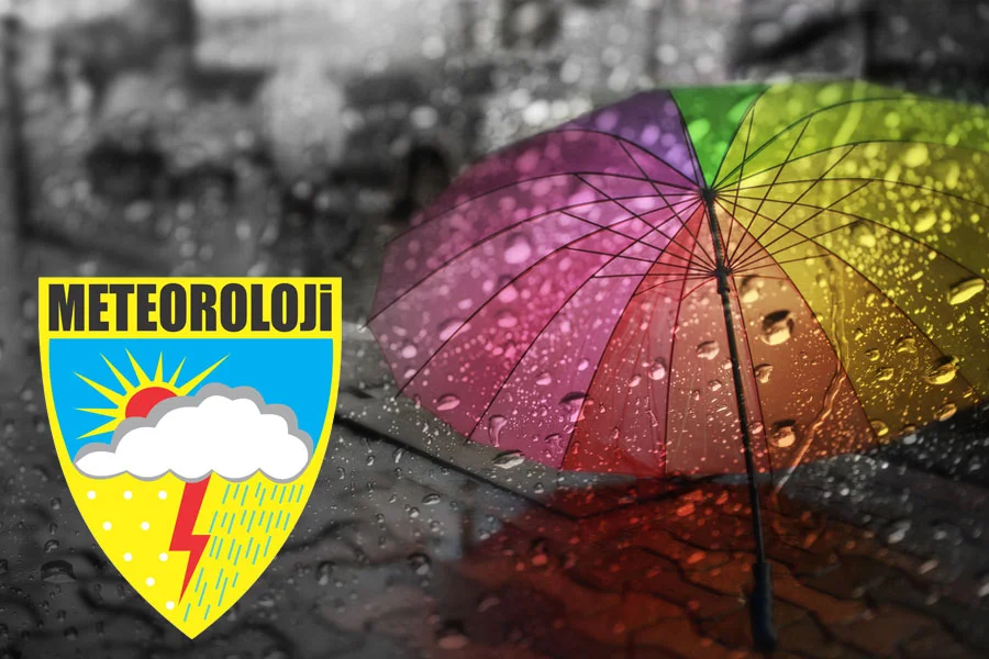 Hafta sonu Muğla için Yerel Kuvvetli Yağış ve Fırtına Uyarısı 19 Meteoroloji bu kez saati karikatur ile verdi