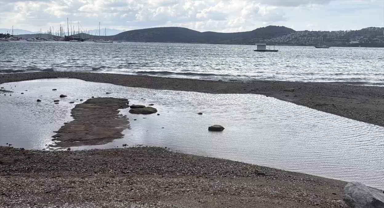 bodrum da deniz suyu cekildi 19424844 amp