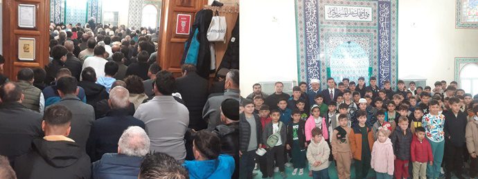 Bodrum'da bayram namazında camiler doldu, taştı 3 6905658