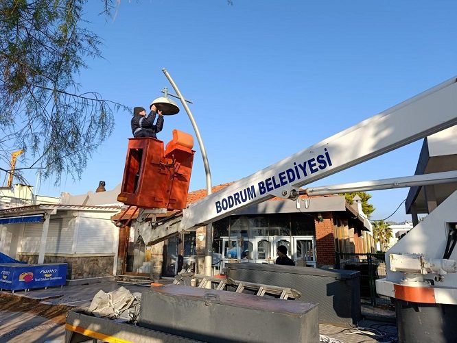 Bakım ve Onarım Çalışmaları devam ediyor 16 bodrum belediyesi belediyeden ilce genelinde bakim ve onarim calismalari 4